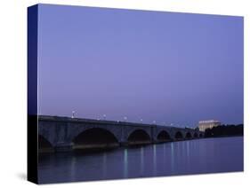Arlington Memorial Bridge Lincoln Memorial Washington, D.C. USA-null-Stretched Canvas