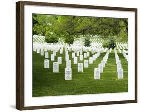 Arlington National Cemetery, Arlington, Virginia, United States of America, North America-Robert Harding-Framed Photographic Print