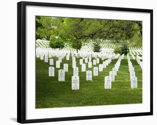 Arlington National Cemetery, Arlington, Virginia, United States of America, North America-Robert Harding-Framed Photographic Print