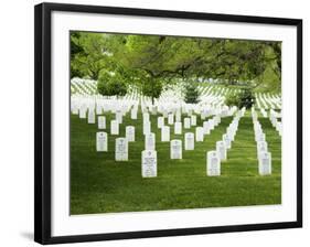 Arlington National Cemetery, Arlington, Virginia, United States of America, North America-Robert Harding-Framed Photographic Print