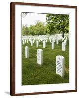 Arlington National Cemetery, Arlington, Virginia, United States of America, North America-Robert Harding-Framed Photographic Print