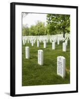 Arlington National Cemetery, Arlington, Virginia, United States of America, North America-Robert Harding-Framed Photographic Print