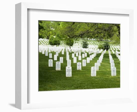 Arlington National Cemetery, Arlington, Virginia, United States of America, North America-Robert Harding-Framed Photographic Print