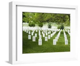 Arlington National Cemetery, Arlington, Virginia, United States of America, North America-Robert Harding-Framed Photographic Print