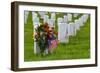 Arlington National Cemetery during Memorial Day - Washington DC United States-Orhan-Framed Photographic Print