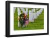 Arlington National Cemetery during Memorial Day - Washington DC United States-Orhan-Framed Photographic Print