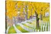 Arlington National Cemetery near to Washington Dc, in Autumn-Orhan-Stretched Canvas