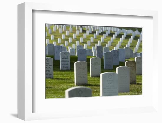 Arlington National Cemetery, Virginia, Usa.-Jon Hicks-Framed Photographic Print