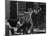 Arlington School Board Members Leaving a Federal Court Re: School Integration-Ed Clark-Mounted Photographic Print