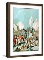 Arm Being Amputated Without Anaesthetic, Russo-Turkish War, 1877-null-Framed Giclee Print