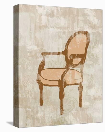 Arm French Chair-Irena Orlov-Stretched Canvas