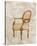 Arm French Chair-Irena Orlov-Stretched Canvas