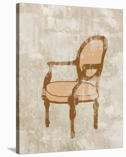 Arm French Chair-Irena Orlov-Stretched Canvas