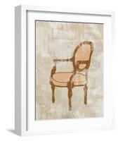 Arm French Chair-Irena Orlov-Framed Art Print