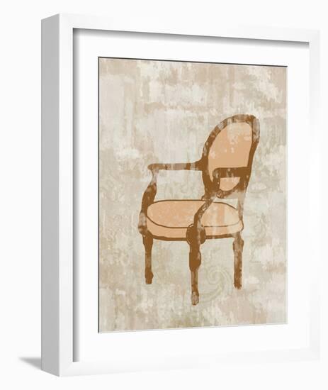 Arm French Chair-Irena Orlov-Framed Art Print