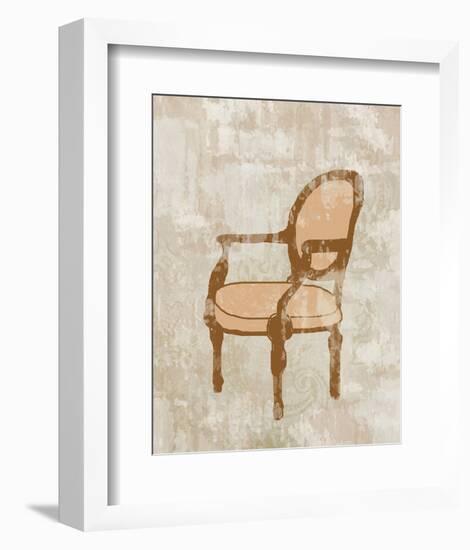 Arm French Chair-Irena Orlov-Framed Art Print