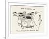 Arm Signaling-William Heath Robinson-Framed Art Print