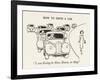 Arm Signaling-William Heath Robinson-Framed Art Print