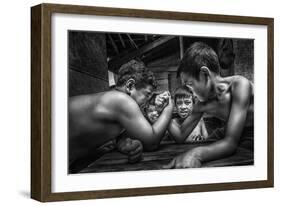 Arm Wrestle-Beni Arisandi-Framed Photographic Print