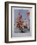 Armada Illustration-Charles Dixon-Framed Giclee Print