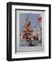 Armada Illustration-Charles Dixon-Framed Giclee Print