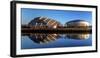 Armadillo and Hydro, Pacific Quay, Glasgow, Scotland, United Kingdom, Europe-Karen Deakin-Framed Photographic Print