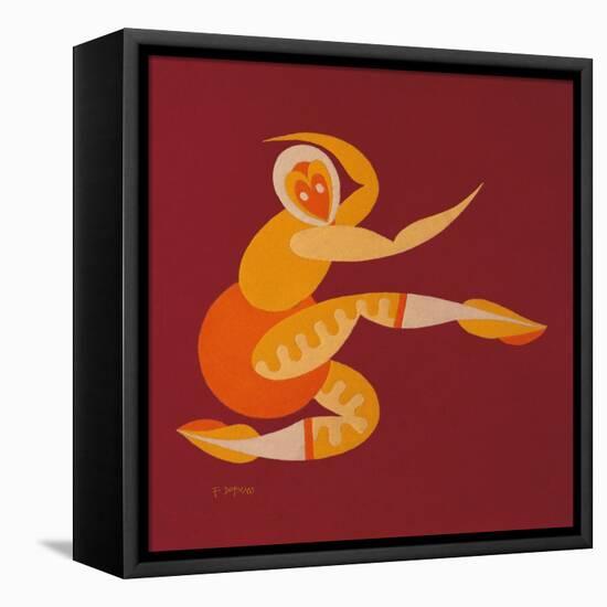 Armadillo Ballerina (Trisa)-Fortunato Depero-Framed Stretched Canvas