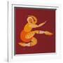 Armadillo Ballerina (Trisa)-Fortunato Depero-Framed Giclee Print