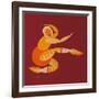 Armadillo Ballerina (Trisa)-Fortunato Depero-Framed Giclee Print