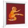 Armadillo Ballerina (Trisa)-Fortunato Depero-Framed Giclee Print