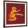 Armadillo Ballerina (Trisa)-Fortunato Depero-Framed Giclee Print