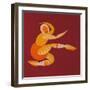 Armadillo Ballerina (Trisa)-Fortunato Depero-Framed Giclee Print