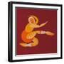 Armadillo Ballerina (Trisa)-Fortunato Depero-Framed Giclee Print