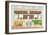 Armagh Robinson Library, Armagh, N.Away001 (Ink and Watercolour)-Stephen Conlin-Framed Giclee Print
