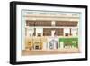 Armagh Robinson Library, Armagh, N.Away001 (Ink and Watercolour)-Stephen Conlin-Framed Giclee Print