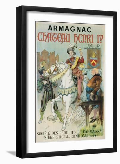 Armagnac Chateau Henry Iv Poster-null-Framed Giclee Print