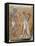 Armana Style Relief of a Royal Couple-null-Framed Stretched Canvas