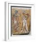 Armana Style Relief of a Royal Couple-null-Framed Premium Photographic Print