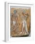 Armana Style Relief of a Royal Couple-null-Framed Photographic Print