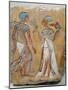 Armana Style Relief of a Royal Couple-null-Mounted Photographic Print