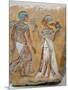 Armana Style Relief of a Royal Couple-null-Mounted Photographic Print