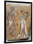 Armana Style Relief of a Royal Couple-null-Framed Photographic Print