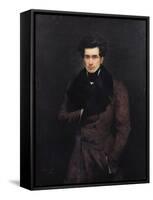 Armand Carrel-Ary Scheffer-Framed Stretched Canvas