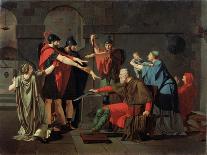 The Oath of the Horatii, 1791-Armand Charles Caraffe-Giclee Print