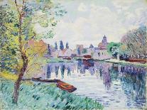 The Village-Armand Guillaumin-Giclee Print