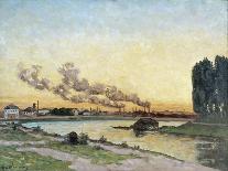 The Pointe D'Ivry, 1886-Armand Guillaumin-Giclee Print