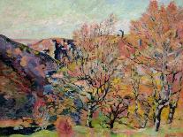 House in the Countryside-Armand Guillaumin-Stretched Canvas