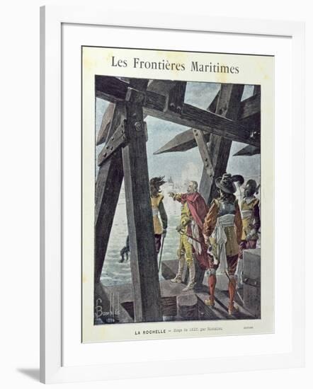 Armand-Jean du Plessis, Cardinal de Richelieu-Louis Charles Bombled-Framed Giclee Print