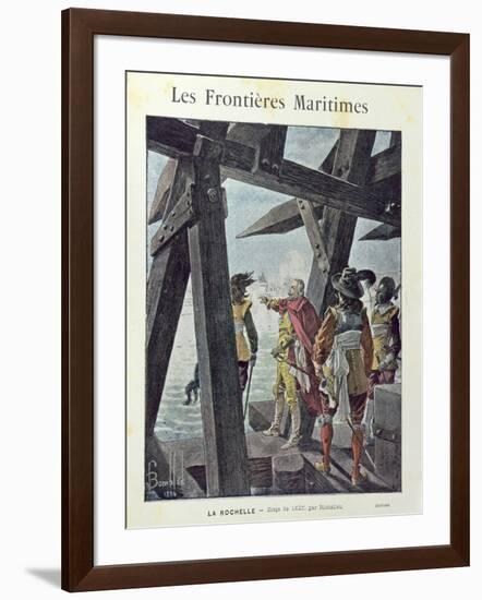 Armand-Jean du Plessis, Cardinal de Richelieu-Louis Charles Bombled-Framed Giclee Print