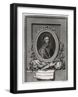 Armand Jean Du Plessis, Cardinal Et Duc De Richelieu, 1775-J Collyer-Framed Giclee Print